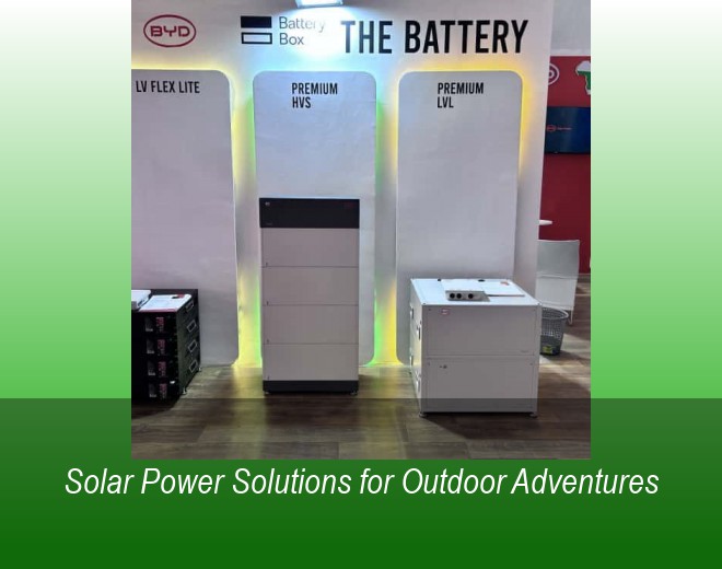 Solar Power Solutions for Outdoor Adventures